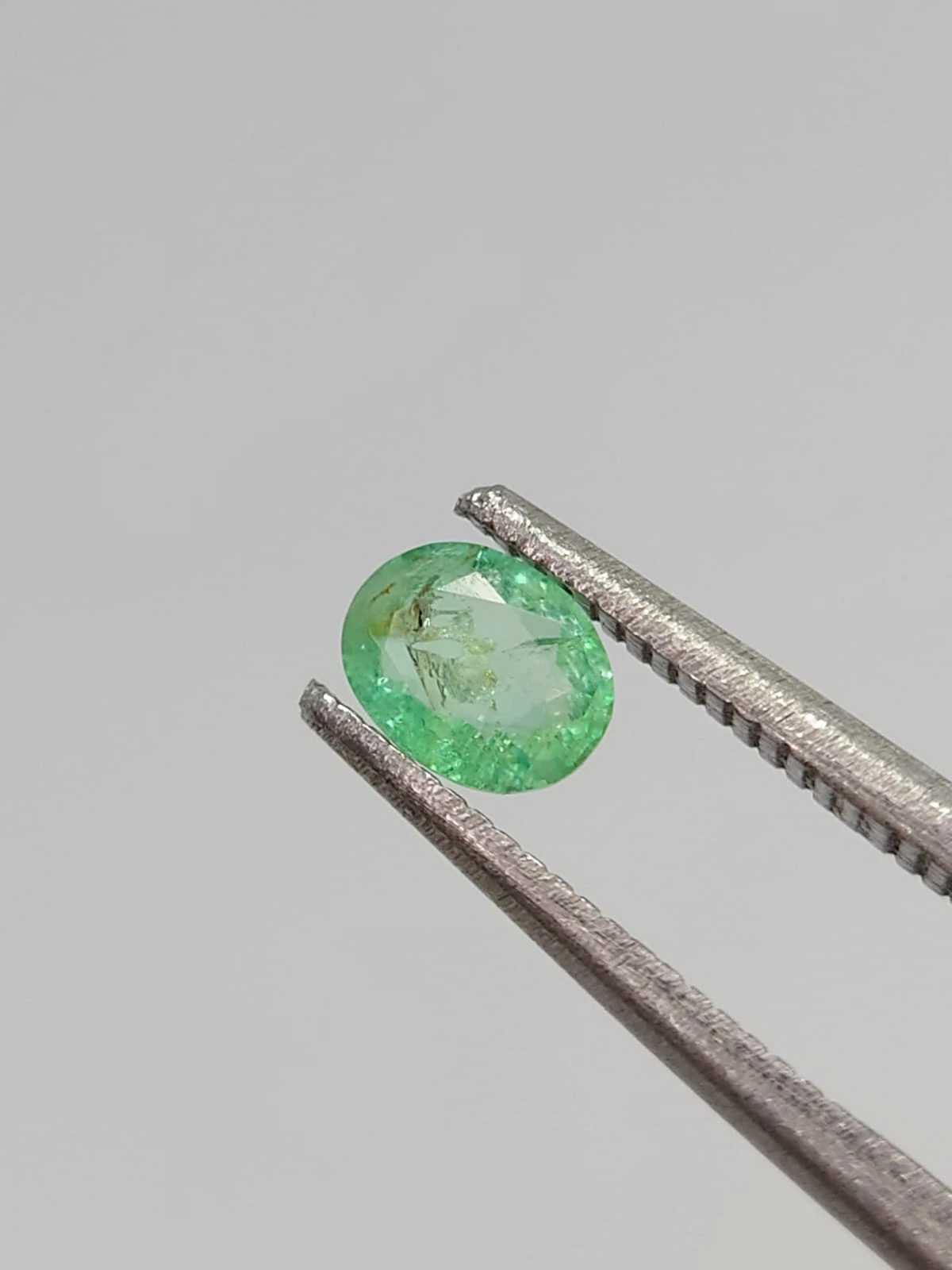 0.29ct Natural Oval Cut Emerald from Panjshir Afghanistan — view 3
